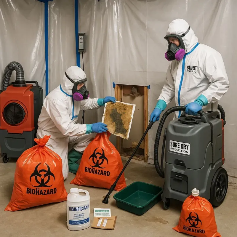 Contaminated Water Handling Protocols process in Alpine, CA